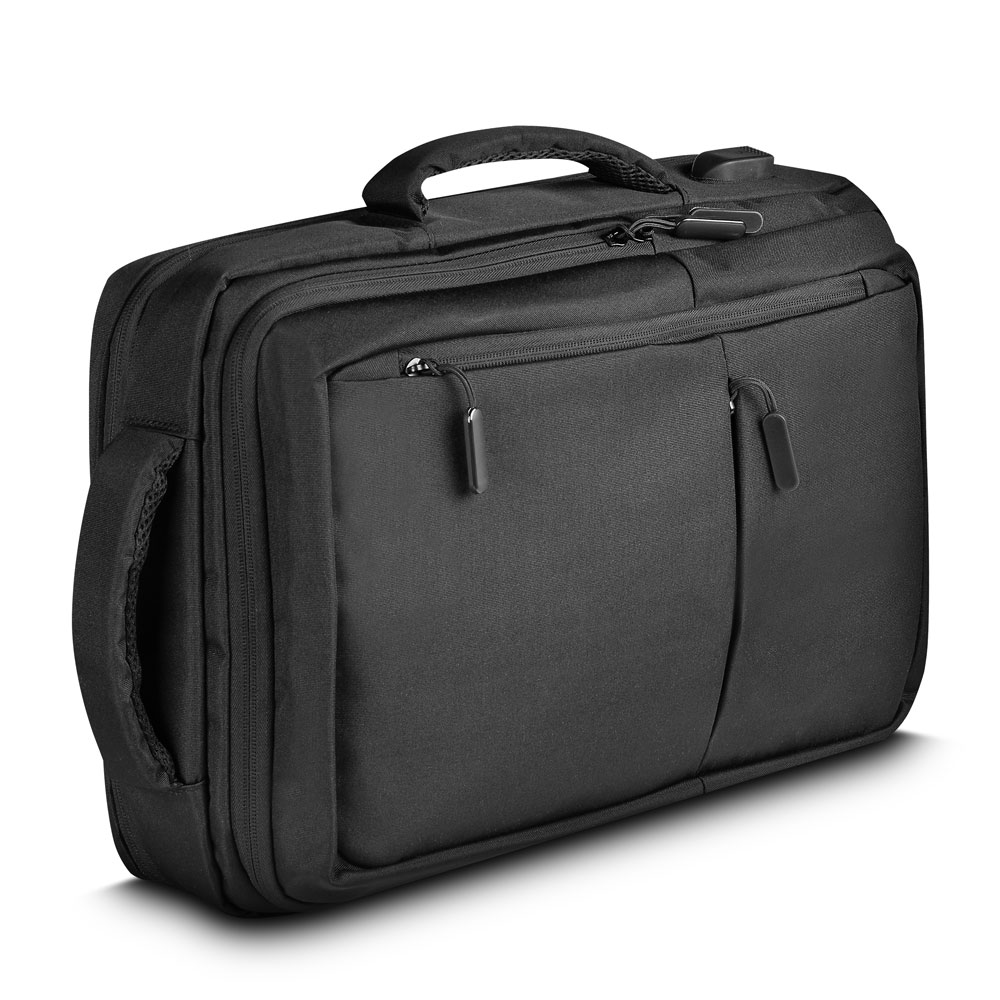 Mochila pasta para notebook em poliéster personalizada