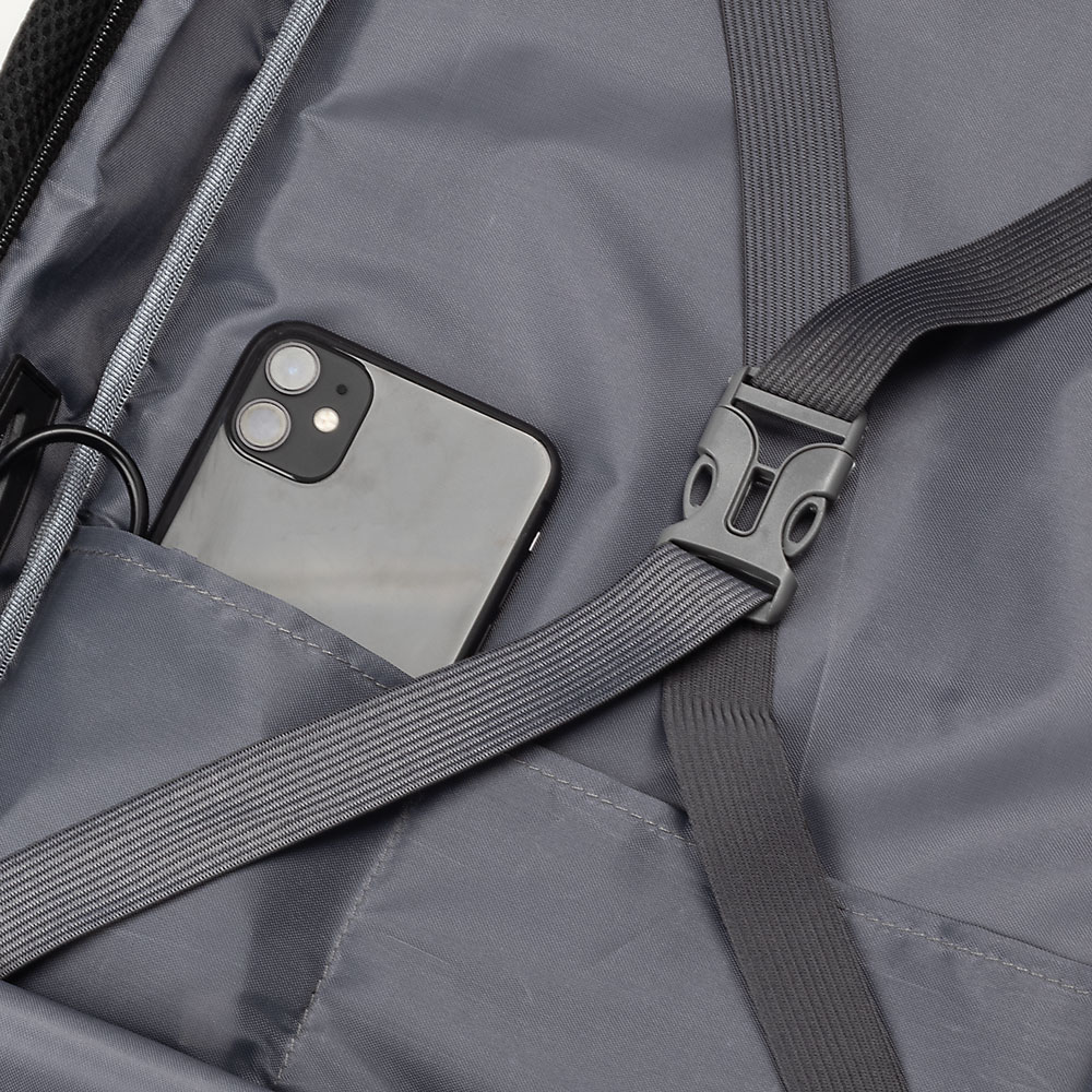 Mochila pasta para notebook em poliéster personalizada