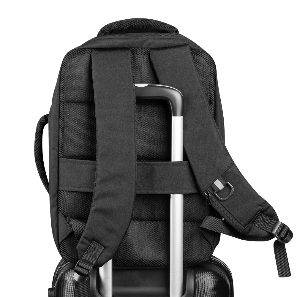 Mochila pasta para notebook em poliéster personalizada