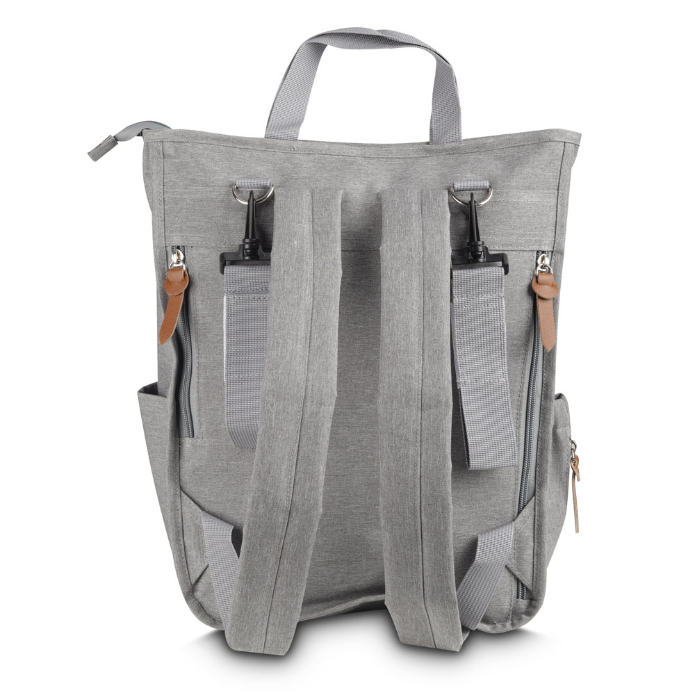 Mochila multifuncional em poliéster personalizada
