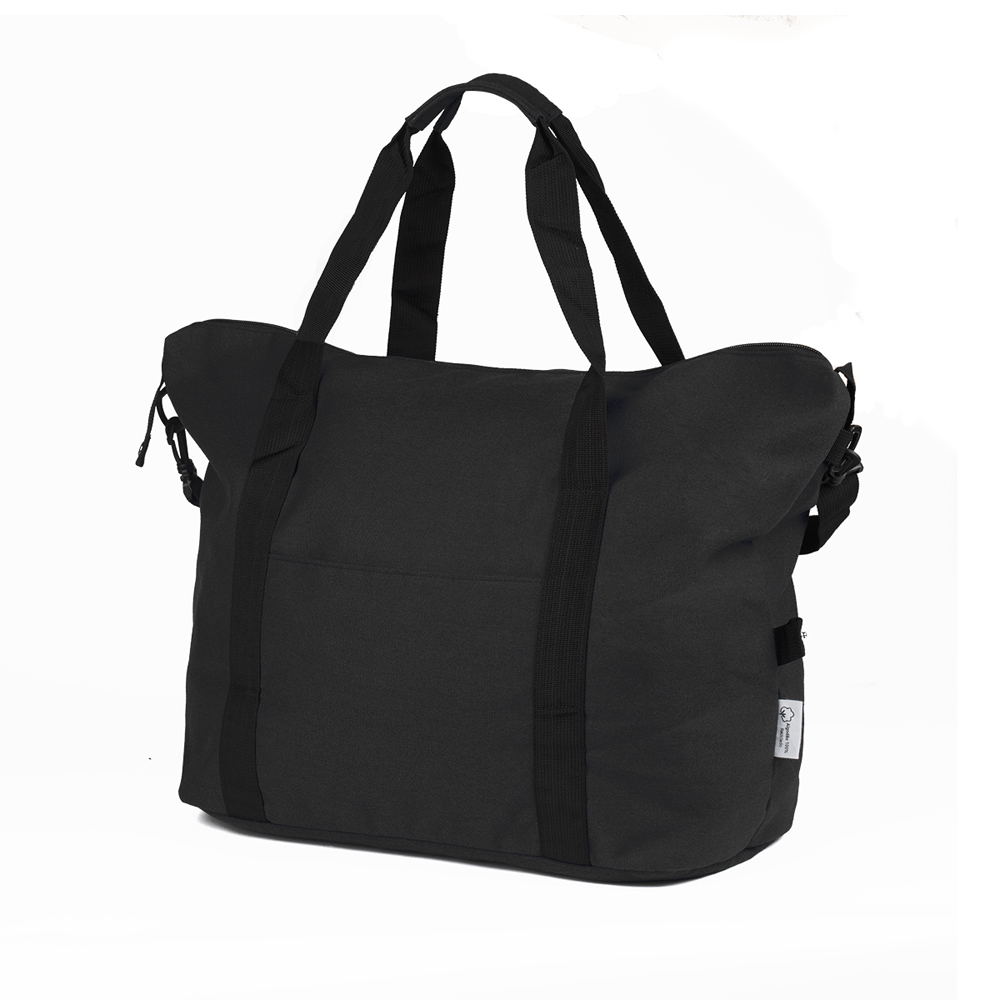 Mala esportiva em algodão reciclado personalizada