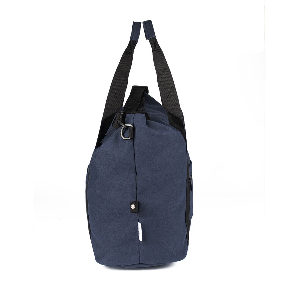 Mala esportiva em algodão reciclado personalizada