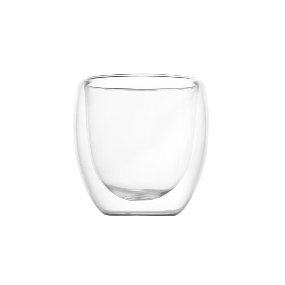 Conj. 2 copos de vidro isotérmico personalizado 180ml