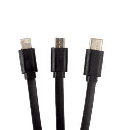 Cabo para carregamento 3 em 1 personalizado