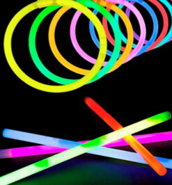 Pulseira neon festa led - sem personalizaÇÃo