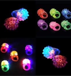 Anel led pisca pisca cores sortidas