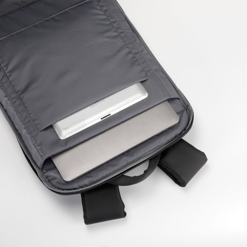 Mochila premium para notebook em poliéster personalizada