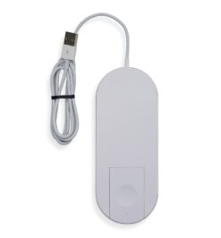 Base de inducao para celular e iwatch branco jpg