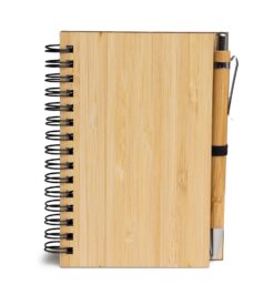 Bloco de anotacoes ecologico com caneta bambu jpg