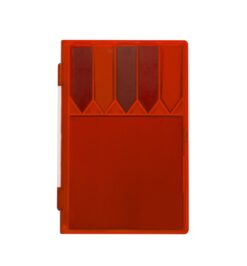 Bloco de anotacoes com autoadesivos vermelho jpg
