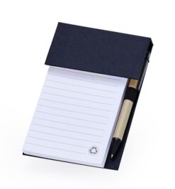 Bloco de anotacoes com autoadesivos e caneta preto jpg