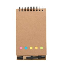 Bloco de anotacoes com autoadesivos e caneta preto jpg