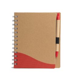 Bloco de anotacoes com caneta vermelho jpg