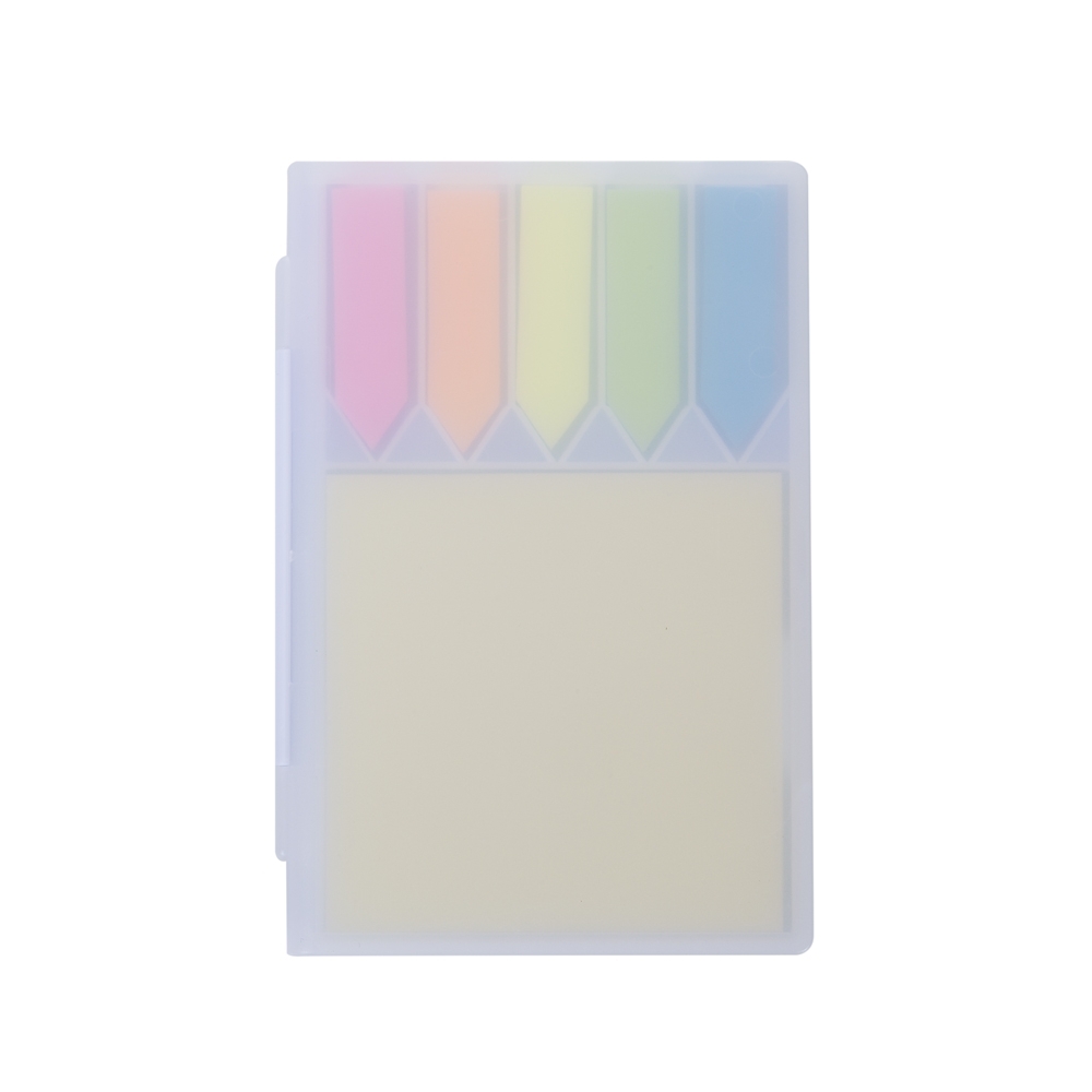 Bloco de anotacoes com post it branco jpg