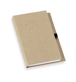 Bloco de anotacoes em kraft com porta caneta jpg