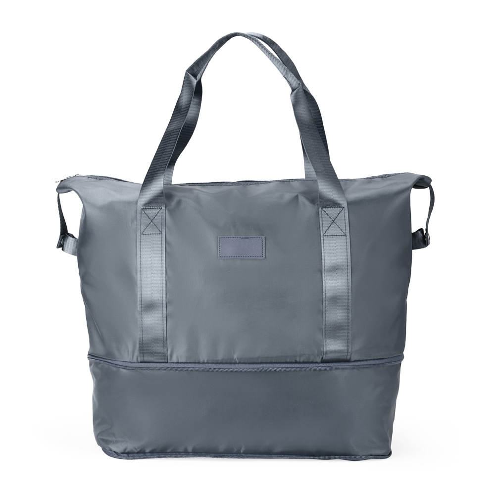 Bolsa esportiva poliester expansivel litros cinza escuro jpg