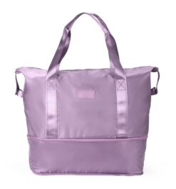 Bolsa esportiva poliester expansivel litros lilas jpg