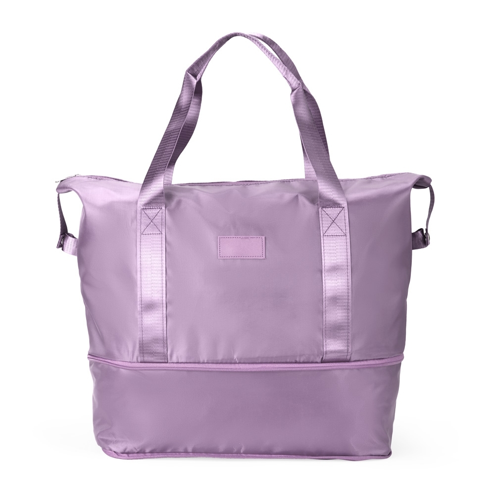 Bolsa esportiva poliester expansivel litros lilas jpg