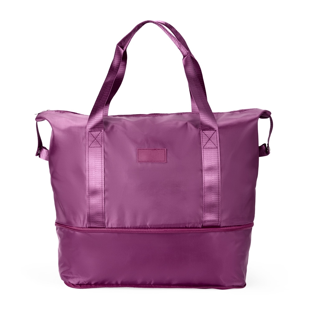 Bolsa esportiva poliester expansivel litros roxo jpg