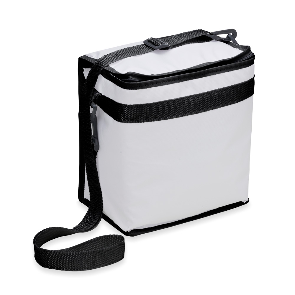 Bolsa termica litros branco com preto jpg