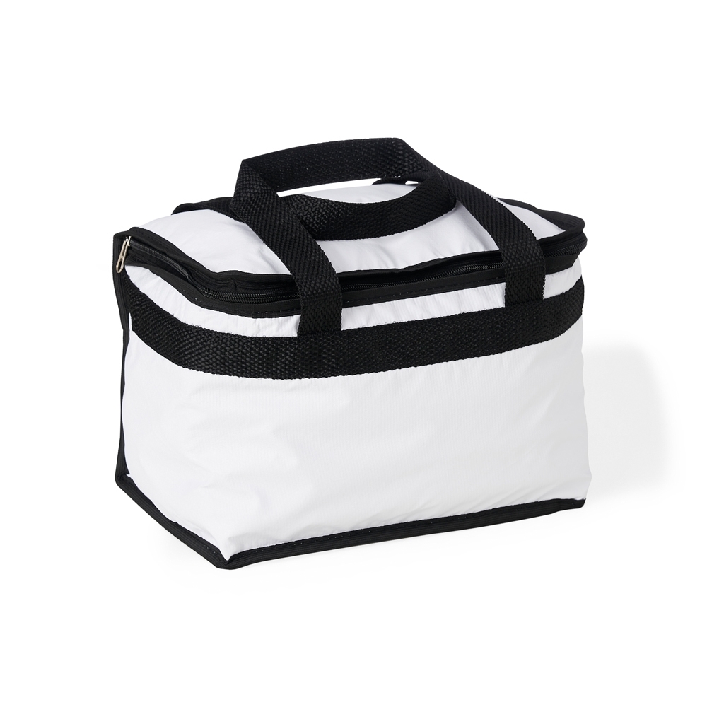 Bolsa termica litros branco com preto jpg