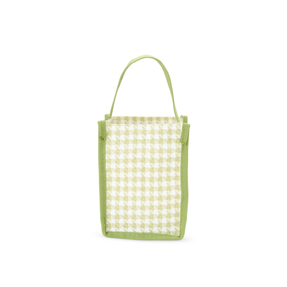 Bolsa de mao poliester verde jpg