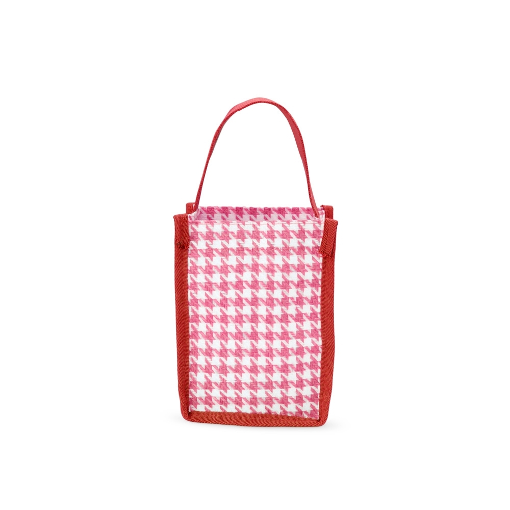 Bolsa de mao poliester vermelho jpg