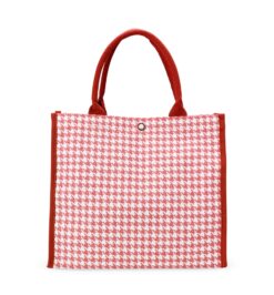 Bolsa de ombro poliester vermelho jpg