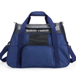 Bolsa para transporte de pets azul jpg