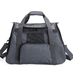 Bolsa para transporte de pets cinza jpg
