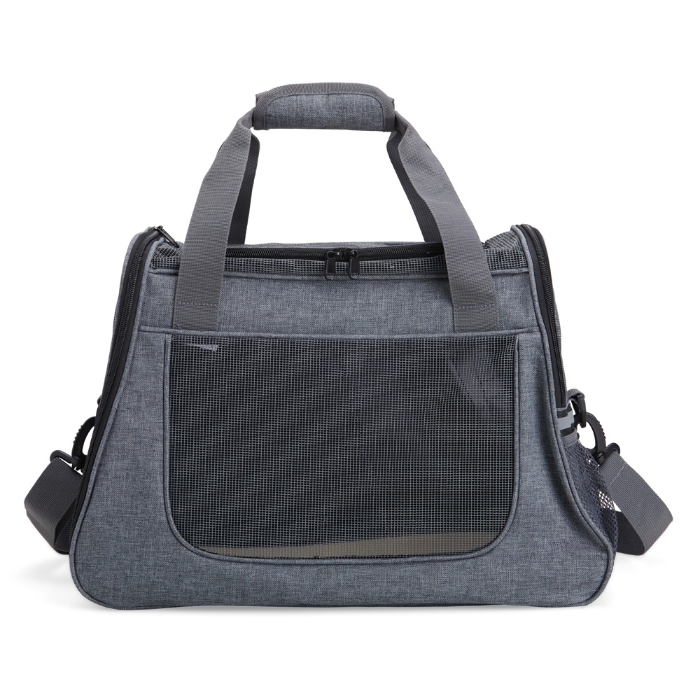 Bolsa para transporte de pets cinza jpg