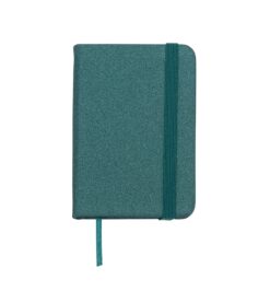 Caderneta tipo moleskine verde jpg