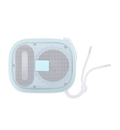 Caixa de som bluetooth azul claro jpg