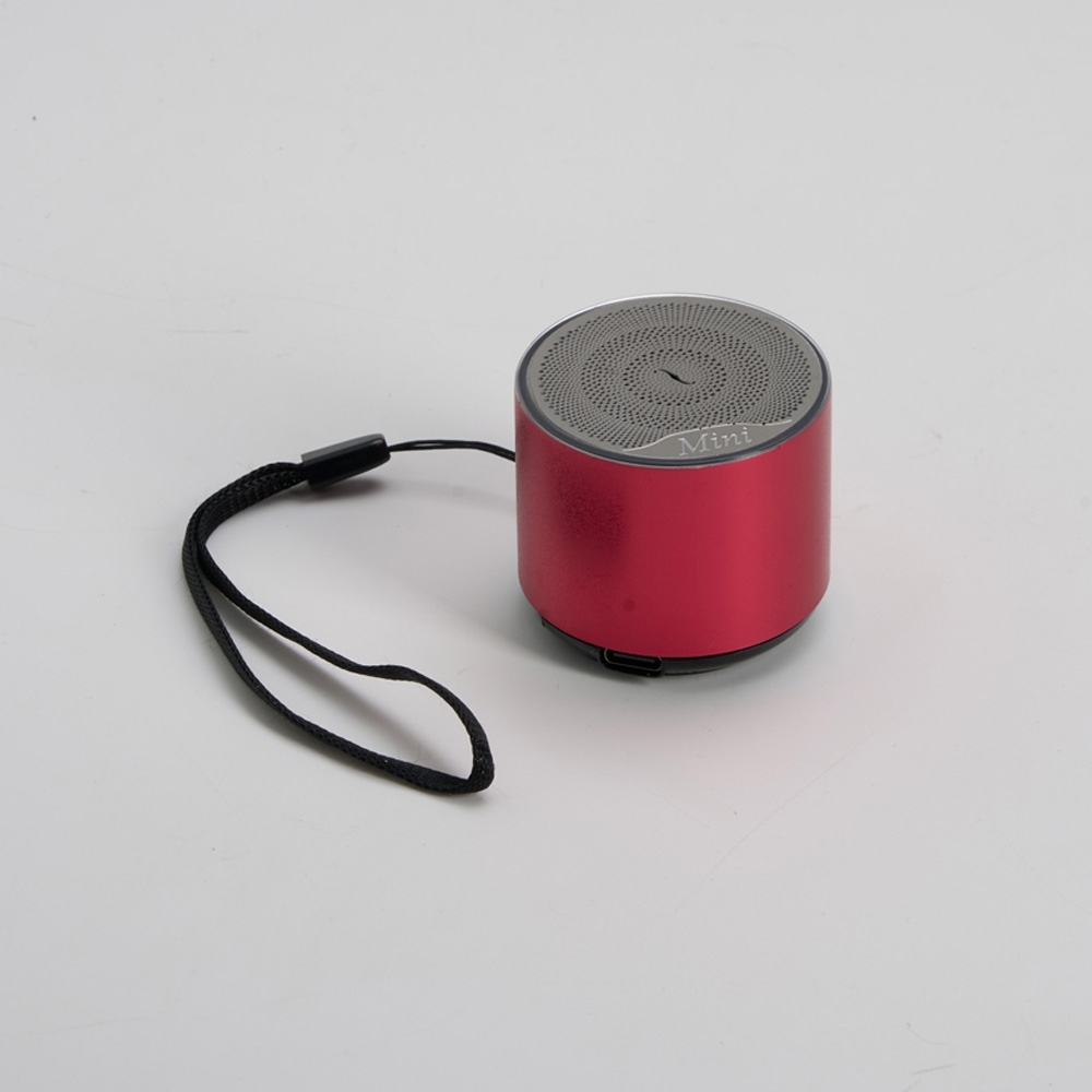 Caixa de som bluetooth tws vermelho jpg