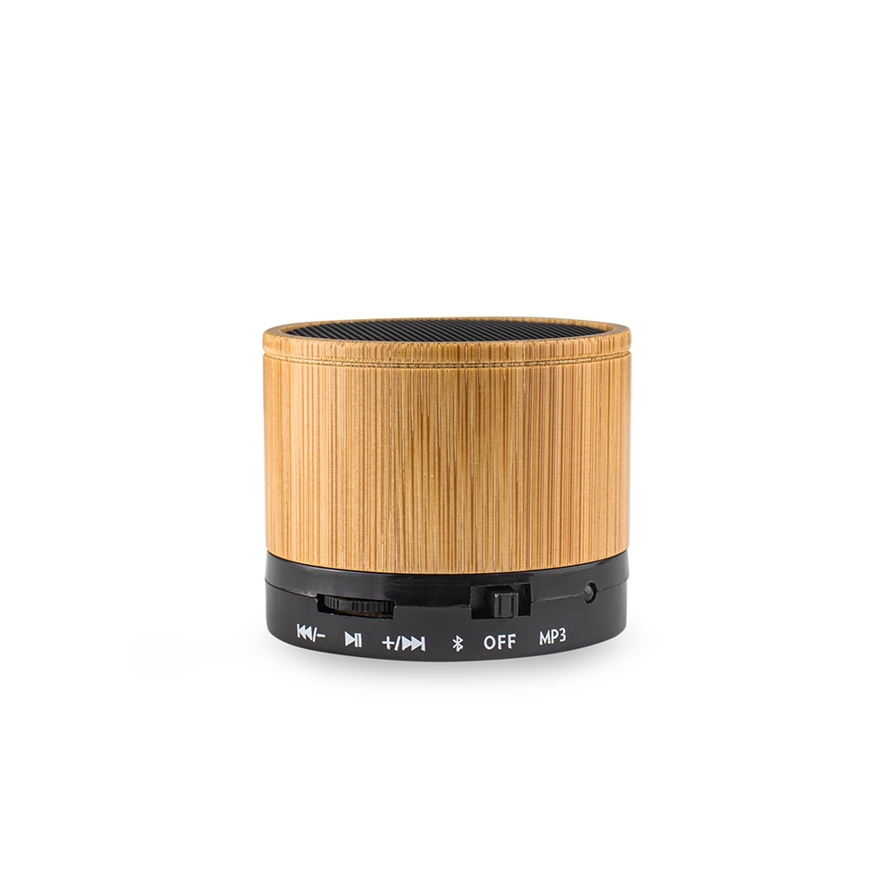 Caixa de som multimidia bambu preto jpg