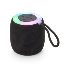 Caixa de som multimidia tws com luzes rgb preto jpg