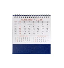 Calendario de mesa azul jpg