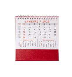 Calendario de mesa vermelho jpg