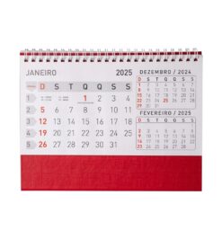 Calendario de mesa vermelho jpg