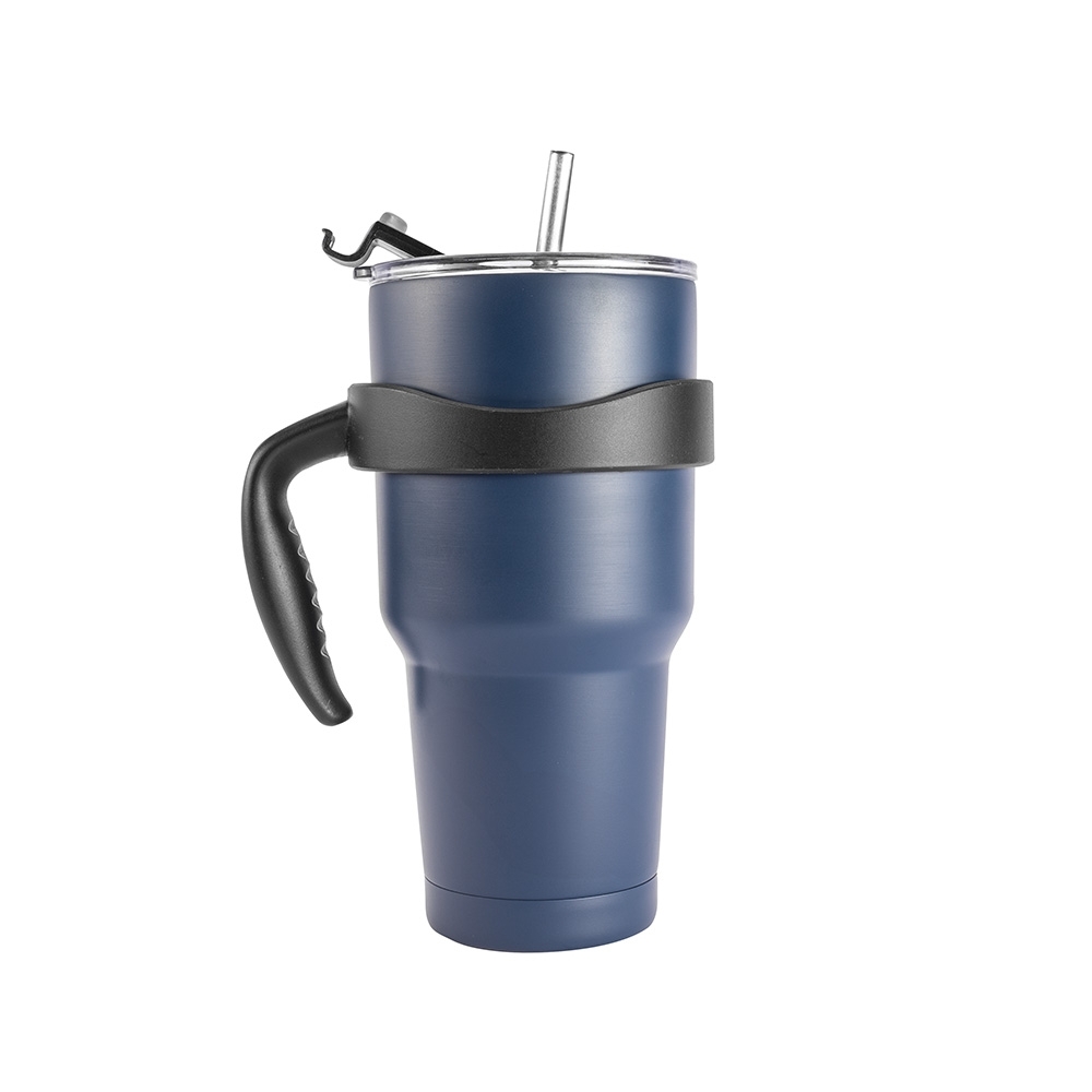 Caneca termica inox ml azul jpg
