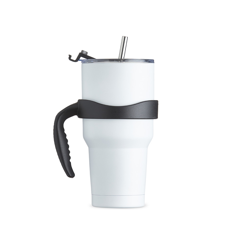 Caneca termica inox ml branco jpg