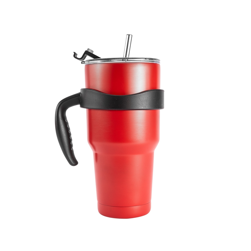 Caneca termica inox ml vermelho jpg
