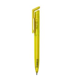 Caneta plastica amarelo jpg