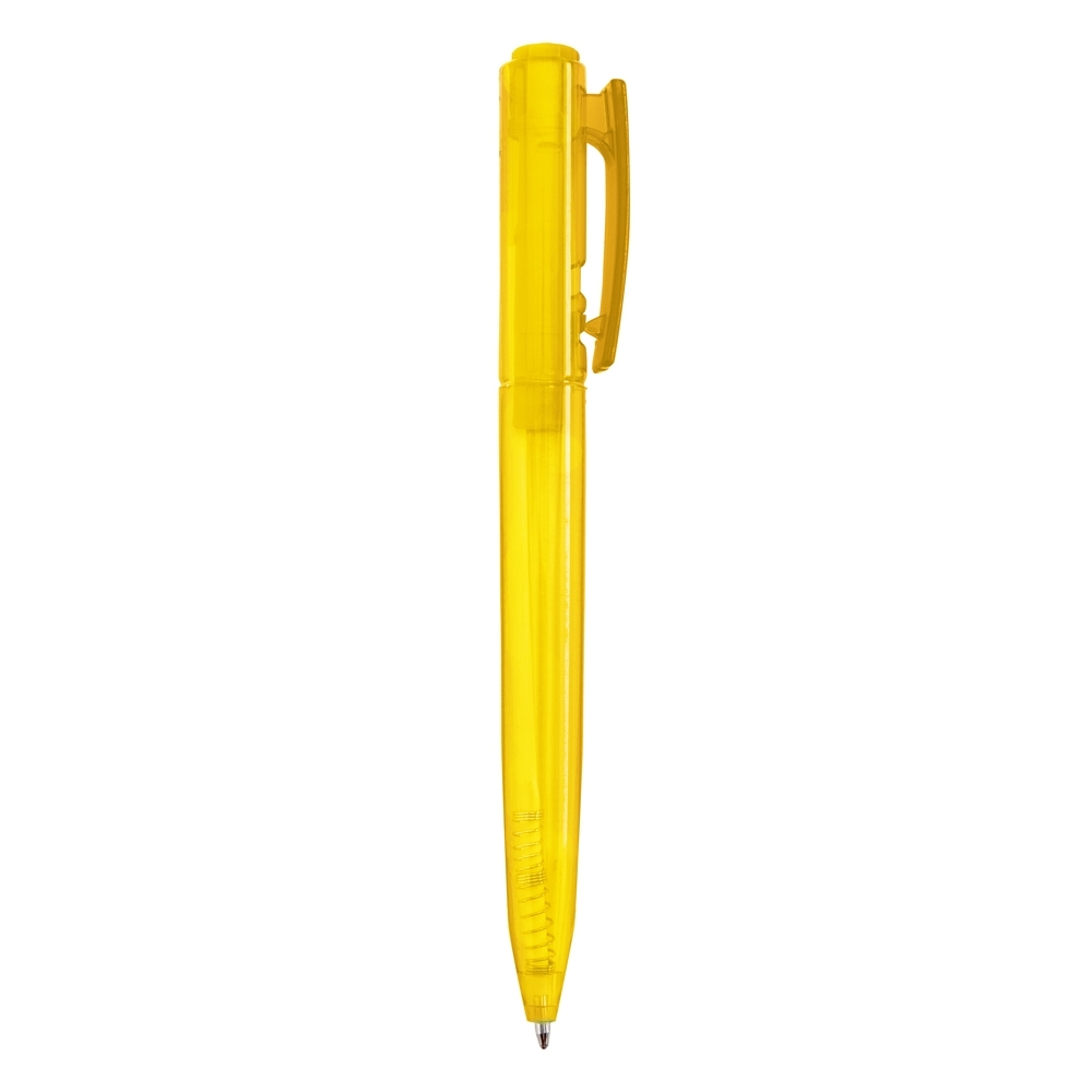 Caneta plastica amarelo jpg