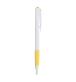 Caneta plastica amarelo jpg