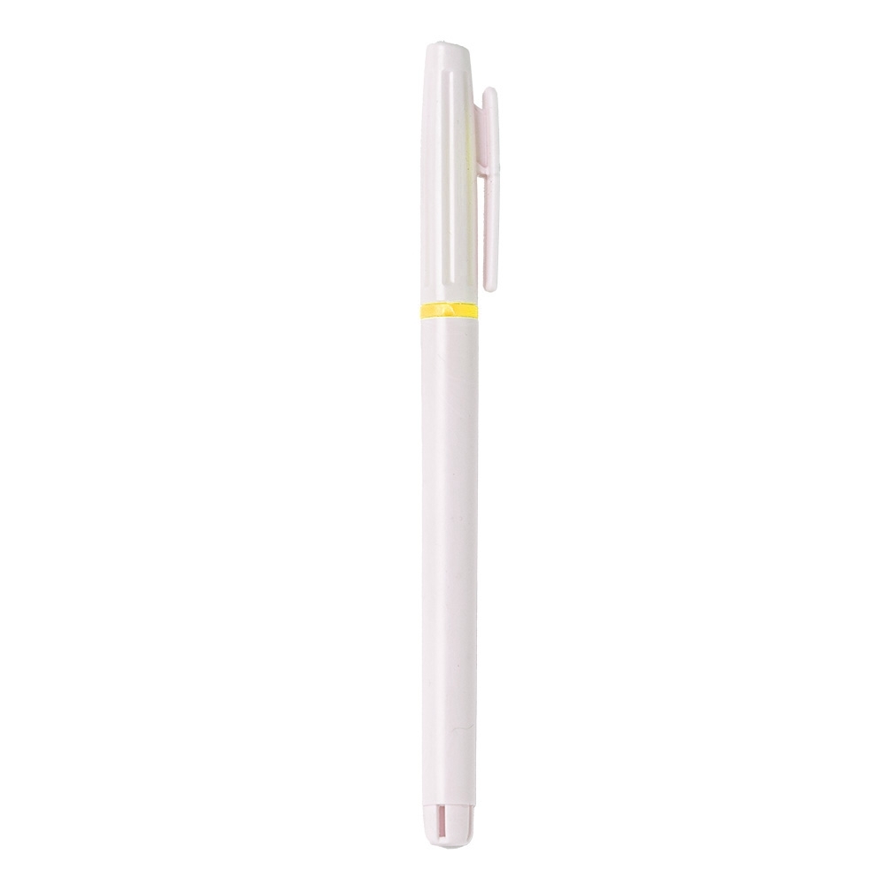 Caneta plastica amarelo jpg