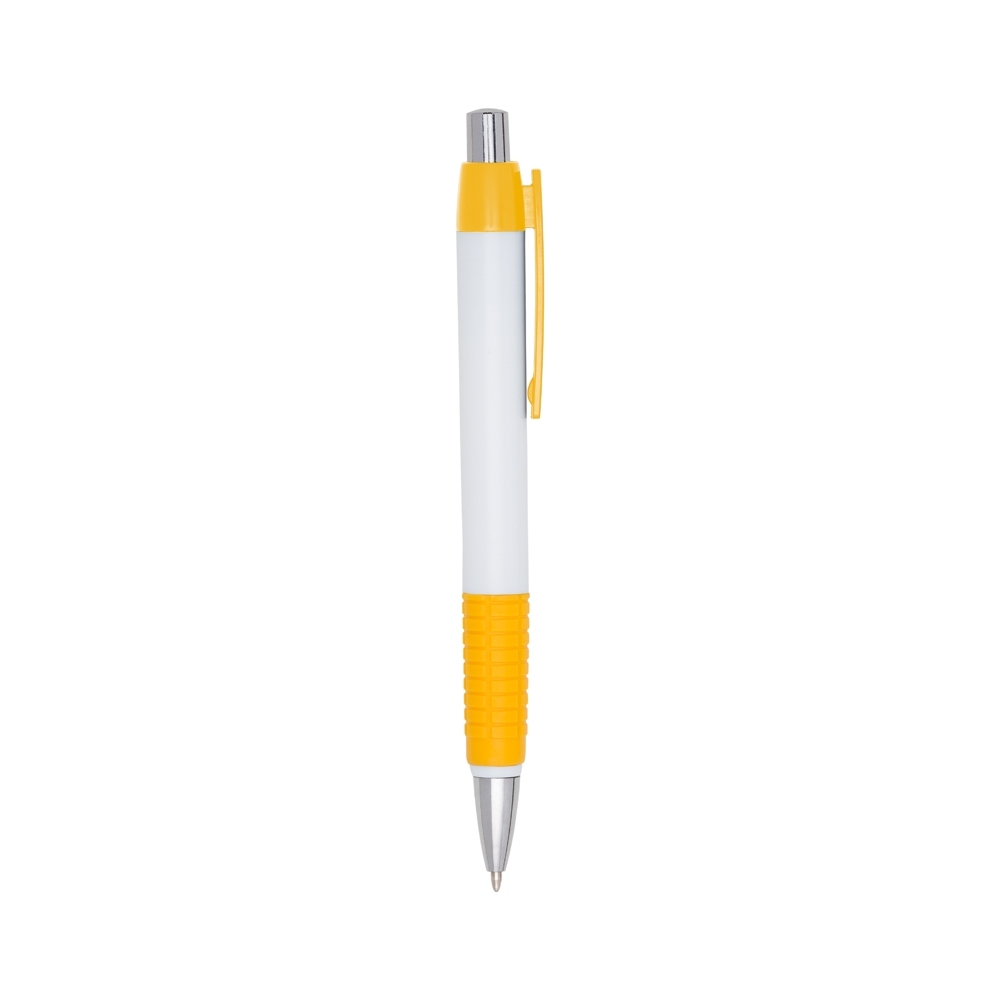 Caneta plastica amarelo jpg