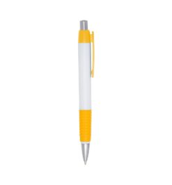 Caneta plastica amarelo jpg