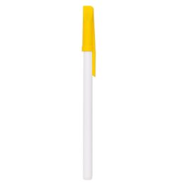 Caneta plastica amarelo jpg