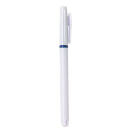 Caneta plastica azul jpg